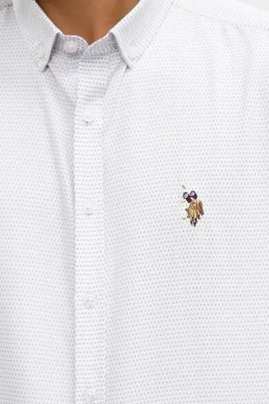 U.S. POLO ASSN. Мужской тканый гомлек