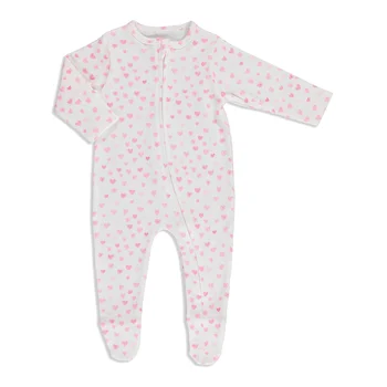 

ebebek HelloBaby Summer Baby Basic Empirme Printed Romper