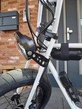 Soporte de montaje para Faro de motocicleta, soporte Universal para faro delantero de motocicleta, abrazadera ajustable para horquilla de Motor de 27-36mm 38-48mm