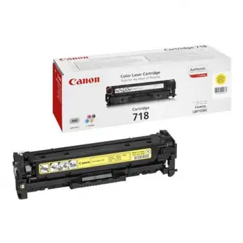 

YELLOW TONER CANON 718A -- 2900 PAGES FOR PRINTERS I-SENSYS LBP7660CDN - LBP7200CDN