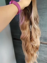 GEMMA-pelucas de cabello largo ondulado para mujeres negras, pelo sintético de parte media, para fiesta diaria, Cosplay, resistente al calor