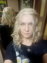 MSIWIGS mujer púrpura 22 colores Cosplay peluca ondulado corto sintético resistente al calor de pelo Rosa Rubio Ombre porque peluca