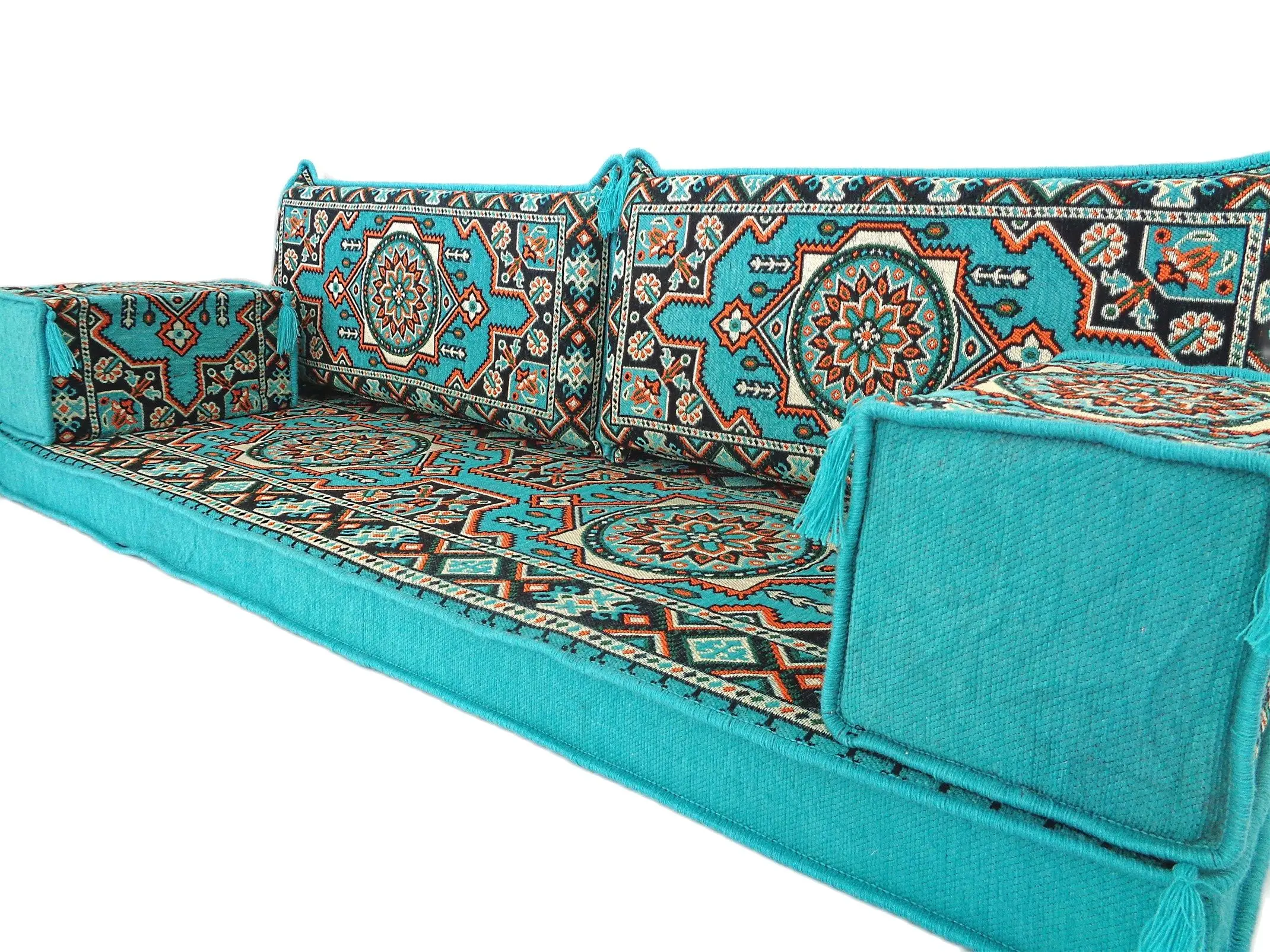Arabic Floor Seating Sofa / Majlis / Couches Oriental Seating Benc Cushions Jalsa