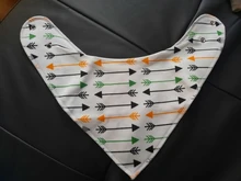 Baberos triangulares para bebé, pechera de algodón con dibujos animados para niño, baberos para recién nacido, toallitas de tela absorbente