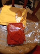 Bolsas con cordón de Organza para joyería, embalaje de joyería, regalos de boda, 22 colores, 5x7, 7x9, 9x12cm, 50 unids/lote