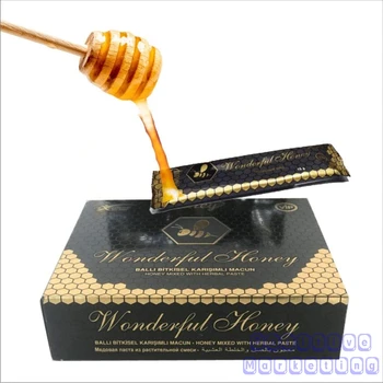

Wonderful Honey 15 gr *12 Sachets Vip Dose Vital Men Sexual Increase Original Herbal Natural Aphrodisiac From Turkey