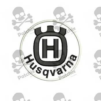 

HUSQVARNA embroidery Parche iron patch gestickter patch Toppa ricamata patch brode remendo embroidery