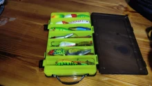 Tackle-Box Bait-Hooks Fishing-Lure BEARKING Double-Sided Compartments Professional