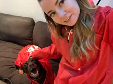 Jacket Rain-Coat Labrador Alaska Puppy-Doberman Waterproof Dogs Large Medium Husky TLC02