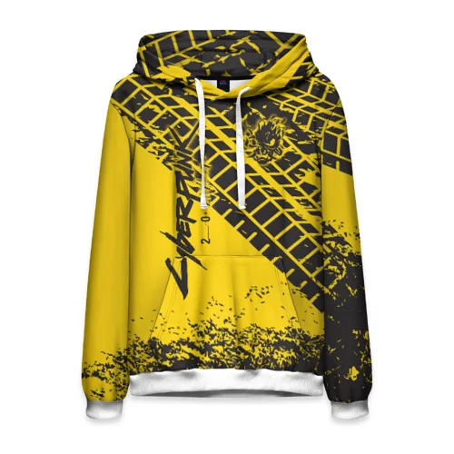 Men's sweatshirt 3D Cyberpunk 2077 | Мужская одежда