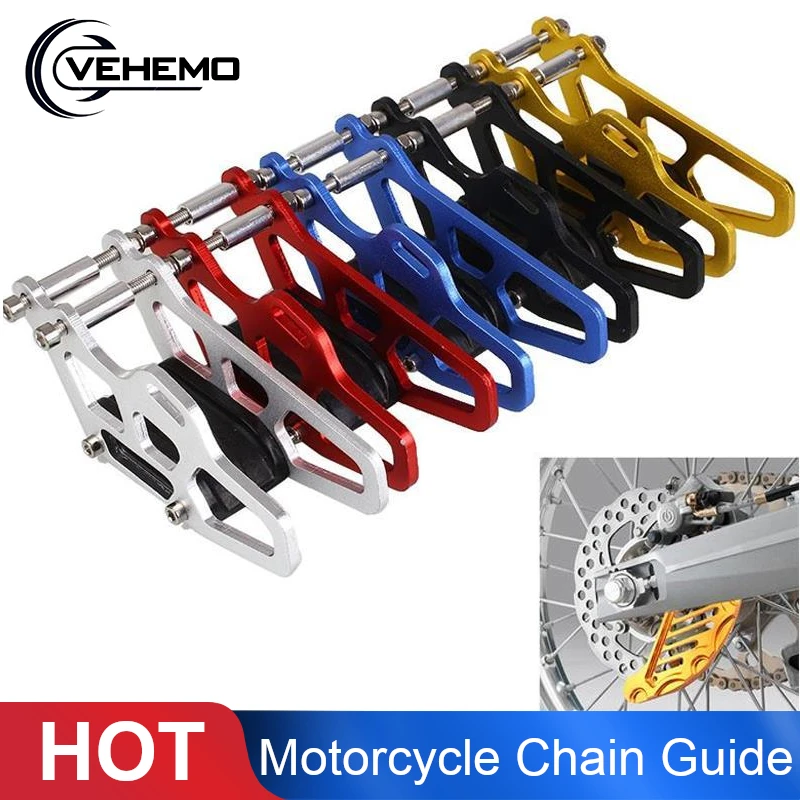 

Vehemo Motorcycle Chain Guide Guard Slider For Honda CR CRF 125 250 450R Off-Road Motocross Ornaments and Mouldings
