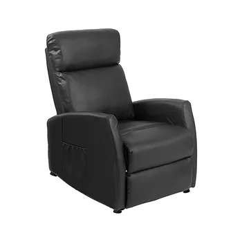 

Black Compact Push Back Massaging Recliner Cecotec 6180