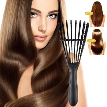 

Hair Style Eight - Claw Comb Straight Hair Anti - Knot Comb Multi-Functional Hair Style Massage Comb Spare Ribs Styling