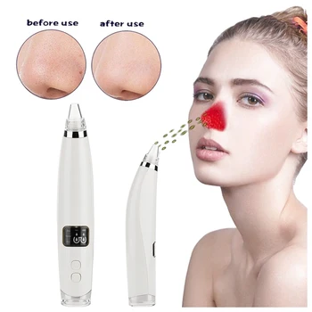 

Colored Light 2 Colors Cosmetic Instrument Blackhead Removal Equipment Fashion Black Head Cleaner Clear Effective Beauty Health