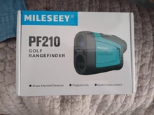 Mileseey-telémetro láser para Golf, Mini telémetro deportivo, medidor de distancia, para caza, PF210, 600M Yd
