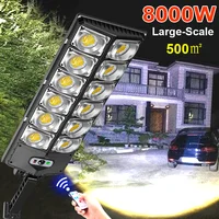 120000 Lumen LED Solar Light Outdoor Solar Lamp Powered Sunlight Waterproof PIR Motion Sensor Street Light for Garden Decoration 1