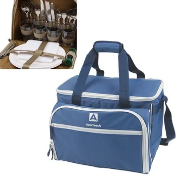 

Thermo bag with a set of dishes for 6 persons