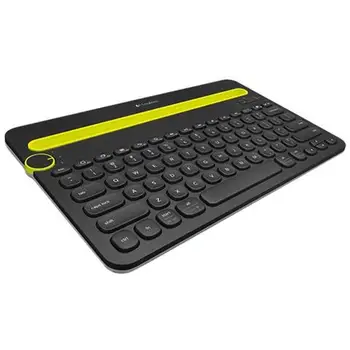 

K480 keyboard Wireless Bluetooth keyboard for PC / Smartphone / Tablet black color (Italian Layout)