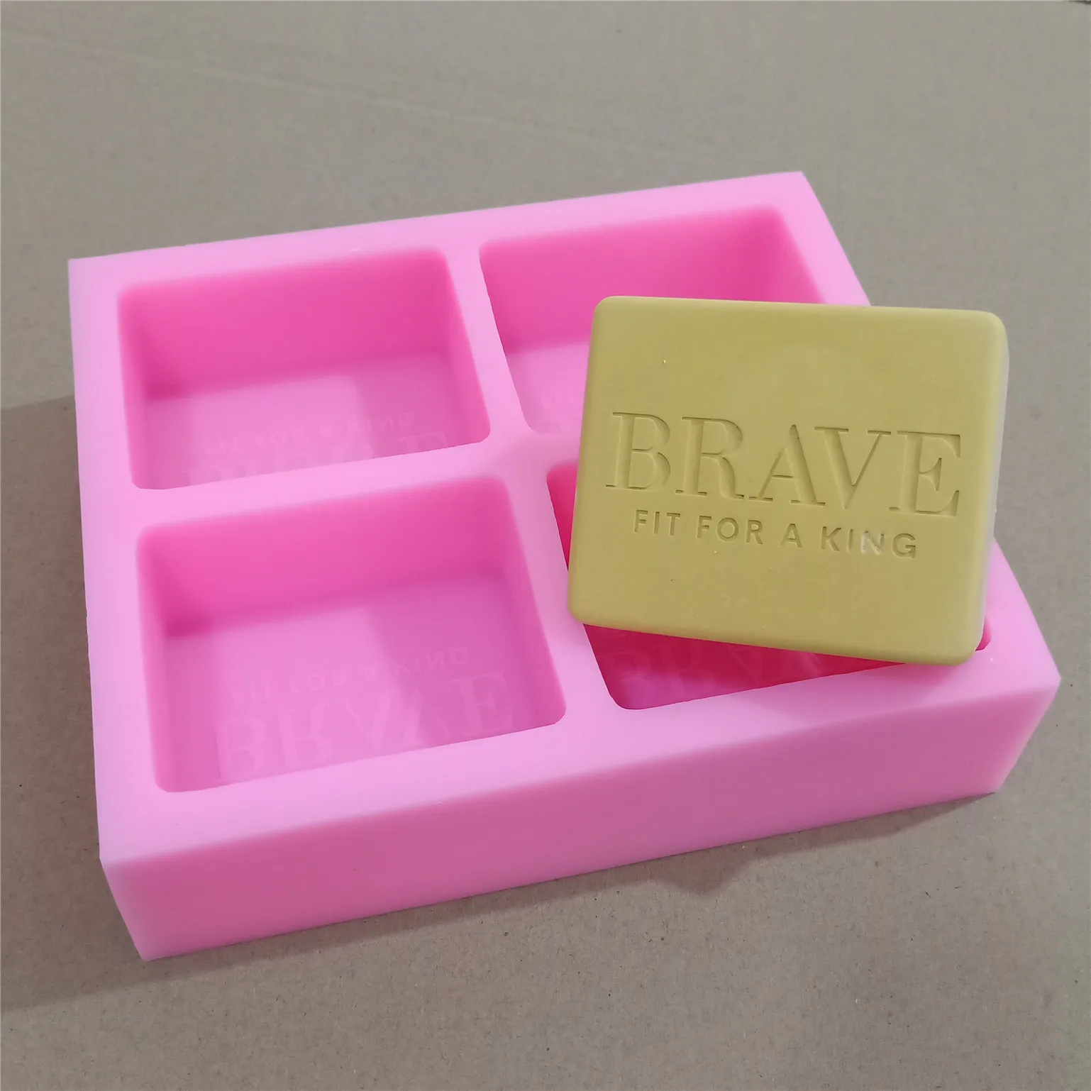 Personalized Soap Mold Multy Cavities Custom Soap Moulds for Cold