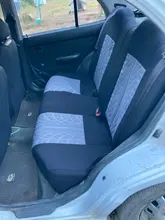 Car-Seat-Covers-Set AUTOYOUTH Tire-Track-Detail Universal Brand Fit with Styling Embroidery
