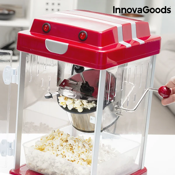 Машина для поп-кукурузы Tasty Pop Times InnovaGoods 310W Red InnovaGoods