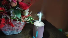 Humidifier Diffuser Aroma Mini For Home 320ml USB with Usb-Fan And Night-Light
