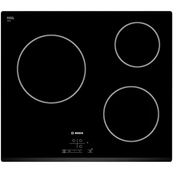 

Bosch PKM631B17E plates Black Built-in (placement) Ceramic 3 area (s)