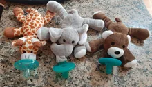 Recién Nacido bebé de juguete de felpa chupete de bebé lindo bebé niños de dibujos animados muñeco pezón chupete de silicona chupete para alimentar игрушки