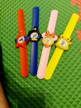Relojes digitales con 21 patrones para niños y niñas, pulsera electrónica con parches para regalo de cumpleaños