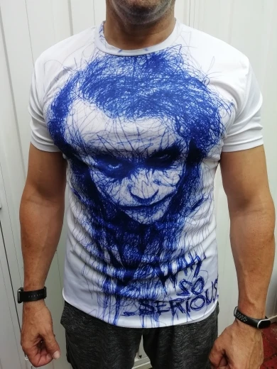 Camiseta de payaso para hombre/mujer, cara de Joker con estampado 3D de Terror, camisetas de moda, talla XXS-6XL111, gran oferta photo review