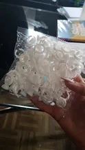 Venta al por mayor 50/100 Uds desechables pegamento para extensión de pestañas anillos pegamento para extensión de pestañas titular pegamento contenedor del pigmento del tatuaje