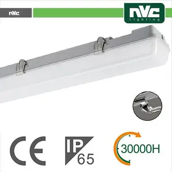 

Ceiling Light 54W - 4000K 5200LM 100 ° 1550x110x85mm IP65