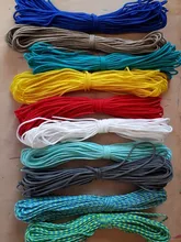 Cuerda Paracord para fabricación de joyas, 2020 colores, 2mm, 100 pies, 50 pies, 25 pies, un soporte, núcleos, cuerda de paracord, venta al por mayor, novedad de 100