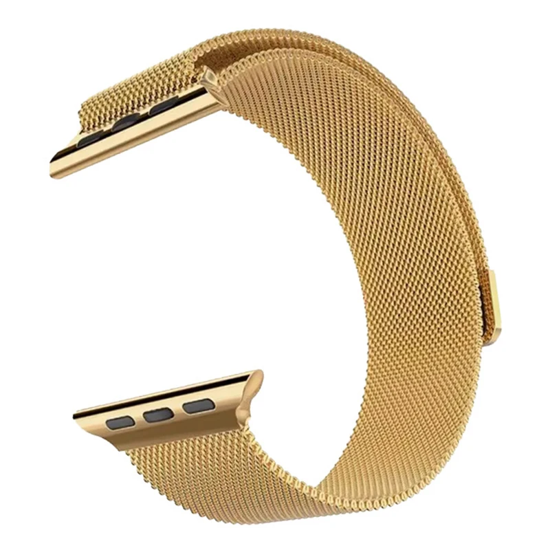 Металлический ремешок Nuobi для Apple Watch 42/44 mm - Цвет ремешка: Золотой