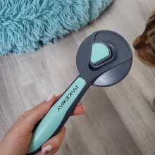 High Quality Pet Comb Self Cleaning Brush Professional Grooming Brush for Dogs and Cats