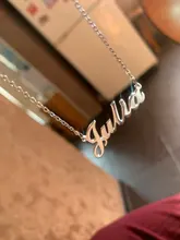 Sipuris, Collar personalizado con nombre, collares de acero inoxidable de Color acero para mujer, joyería personalizada para hombre, regalo de novia