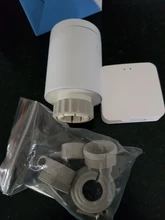 Tuya Smart ZigBee-válvula termostática programable para radiador, controlador de temperatura compatible con Alexa