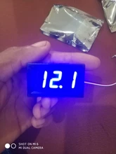 Detector DC Monitor Voltage-Meter Motorcycle Blue Green 12v-Capacity Car LED Red 3-Wires