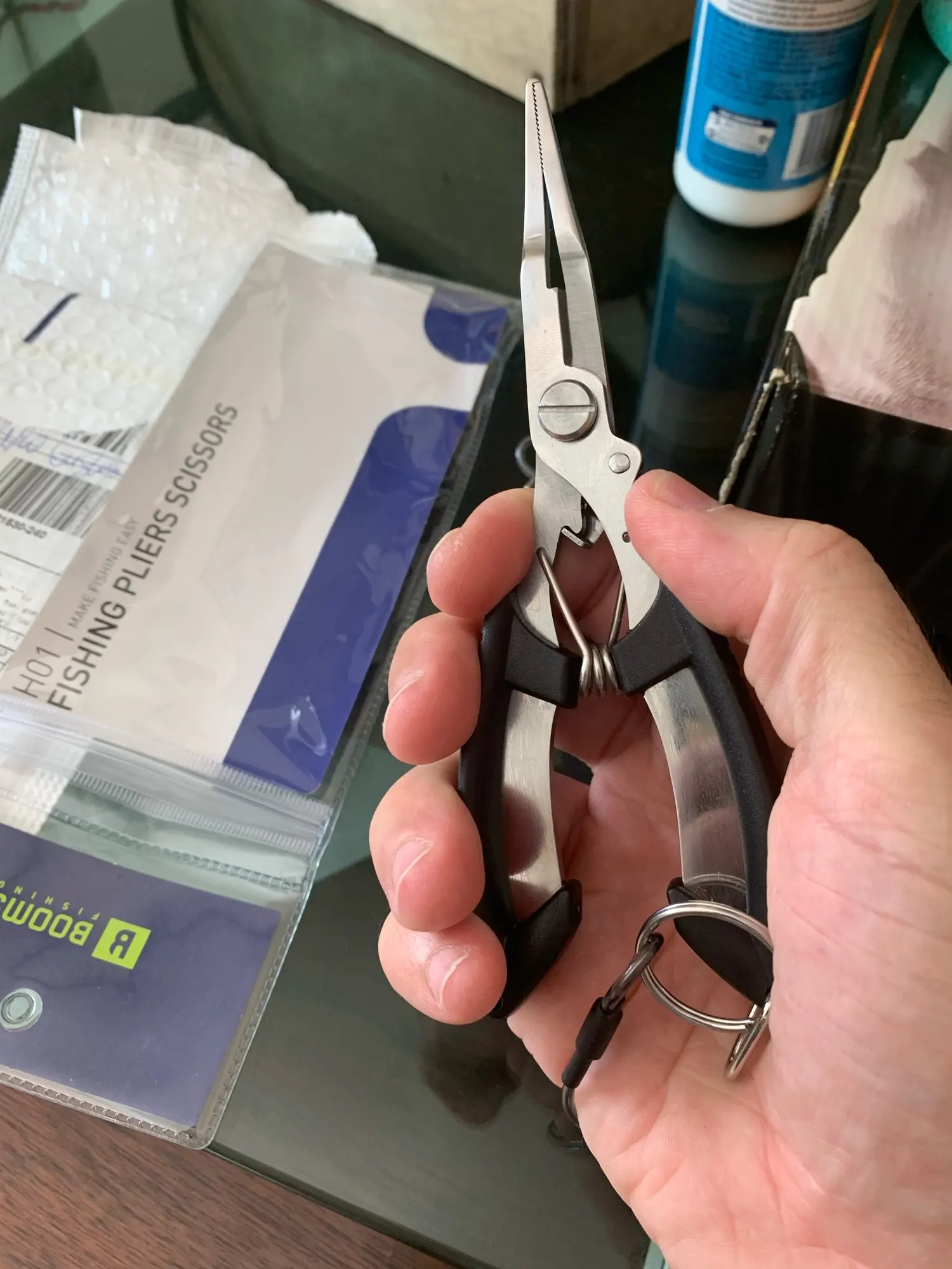 Booms Fishing H01 Fishing Pliers Scissors Stainless Steel - Price history &  Review, AliExpress Seller - booms fishing Official Store