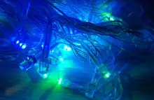 Led-String Lamp Garland Outdoor Waterproof Wedding/party-Decoration 9-Colors 10M 220V