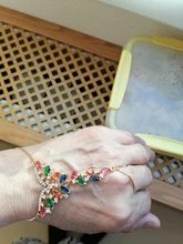 Kinel de lujo anillo para las mujeres aspecto Vintage AAA verde de cristal de la joyería de Boho de Color oro encanto étnico anillo de boda