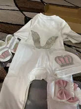 Outfit Gloves Rompers Shoes Pajamas Angel-Wing Welcome Girls Newborn Baby Boys Infant
