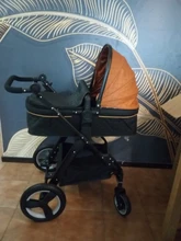 Carrito de bebé plegable de alto paisaje, carrito de viaje portátil ligero, cochecito para niños recién nacidos, silla de bebé cochecito para niños