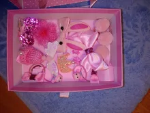 Diadema de bebé para niña, turbante Darling con lazos, diademas elásticas, clips, conjunto de horquillas, accesorios para bebé, 18 uds.