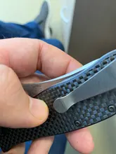 Pocket-Equipment-Tool Knife-Clip Spider-C81 Para Titanium-Alloy C10 2-Edc