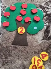 Educational-Toy Teaching-Aids Carrot Kindergarten Match 1-10-Year-Old Children Puzzle