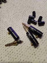 Jack Audio-Plug-Connector Solder-Adapter Shure Stereo Male Cable 3-Pole for 2mm 4mm 6mm