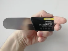 JAKEMY 0,1mm ultrafino flexible de acero Pry Spudger Tarjeta de desmontaje para iPhone Samsung herramientas de reparación de apertura de pantalla curva