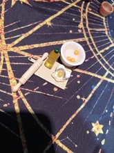 5 unids/set lindo Rolling Pin tazón de huevo aceite de oliva conjunto de accesorios para cocina 1:12 miniatura casa de muñecas