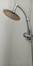Cabezal de ducha con ahorro de agua, ducha de mano grande de 6 pulgadas, ducha de lluvia de baño de alta presión, cabezal de ducha de SPA